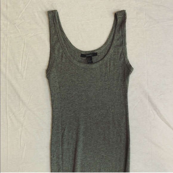 Forever21 long dress with leg slit! - Picture 2 of 3